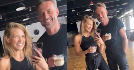 Agnieszka Kaczorowska i Marcin Rogacewicz oficjalnie nadają z treningu: "TO MÓJ PARTNER. Bardzo się wstydzi"