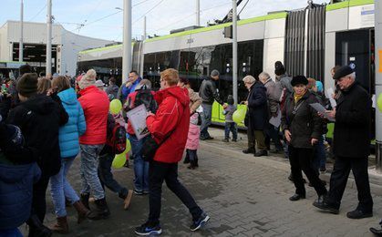 Tramwaje w Olsztynie. Nowy środek komunikacji miejskiej zadebiutował