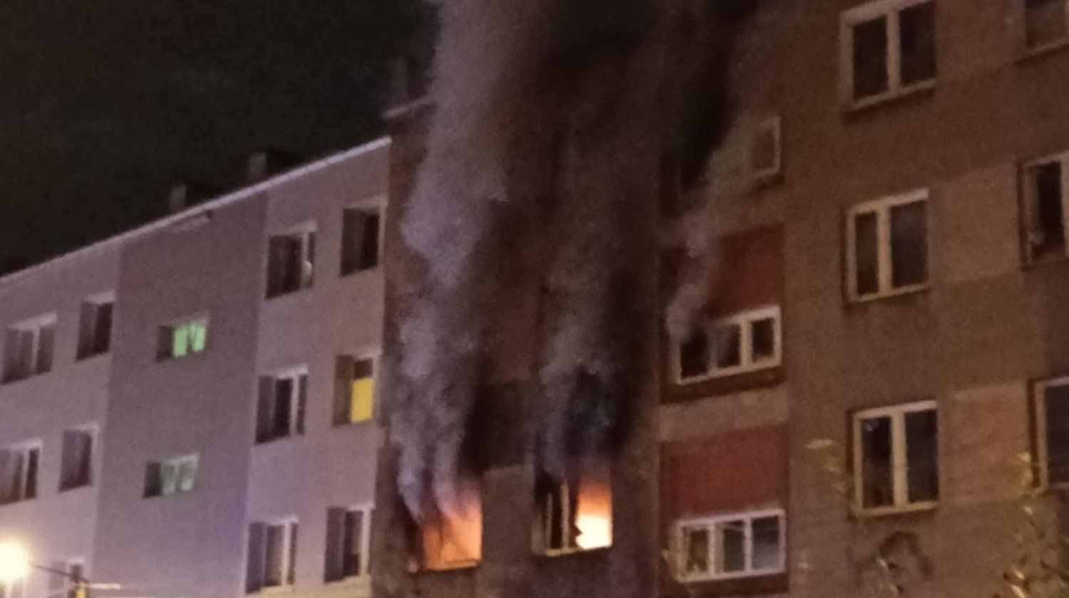 - Nigdy wcześniej czegoś takiego nie widziałem - mówi Łukasz o interwencji na ul. Morcinka.