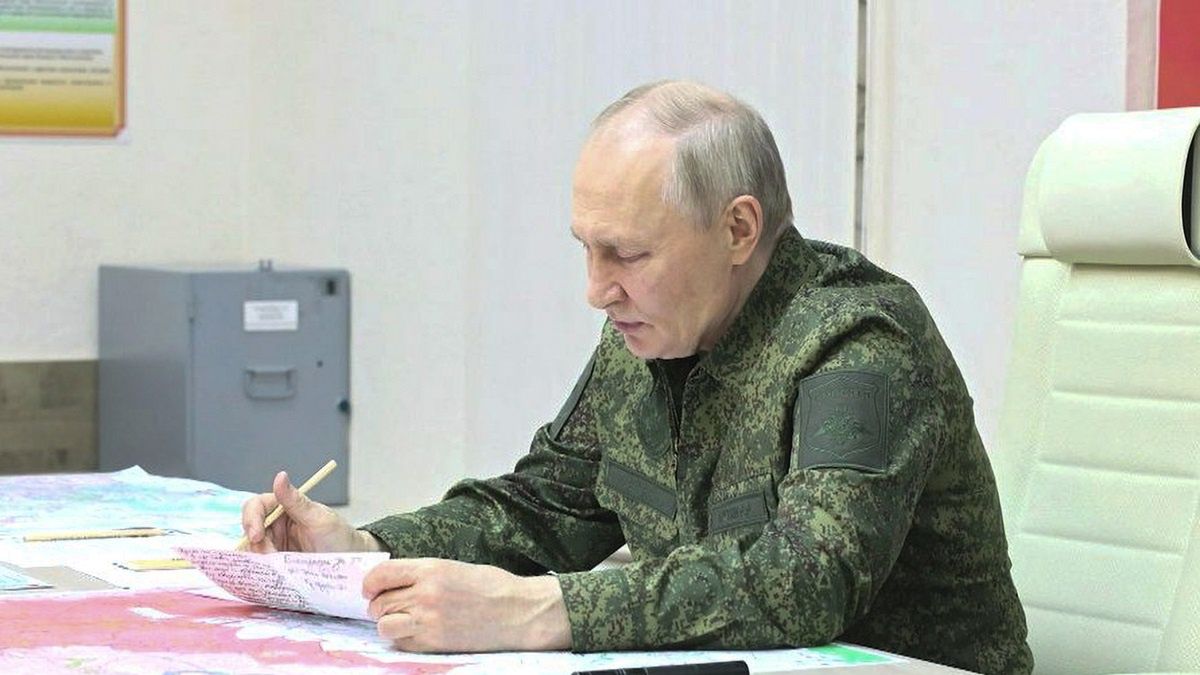 Władimir Putin, prezydent Rosji.