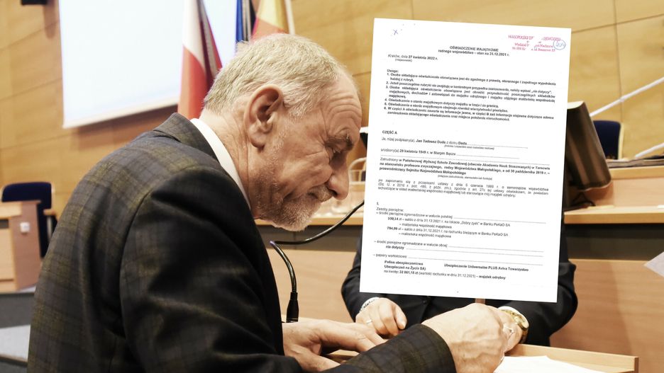 Profesor Jan Duda jest w kadencji 2018-2023 przewodniczącym sejmiku małopolskiego