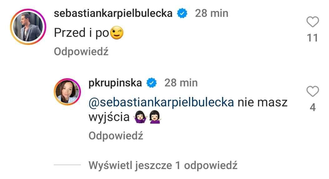 Paulina Krupińska po wizycie u fryzjera - komentuje Sebastian Karpiel-Bułecka