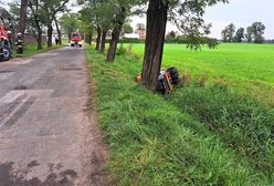 Koszmarny wypadek. Walec przygniótł mężczyznę