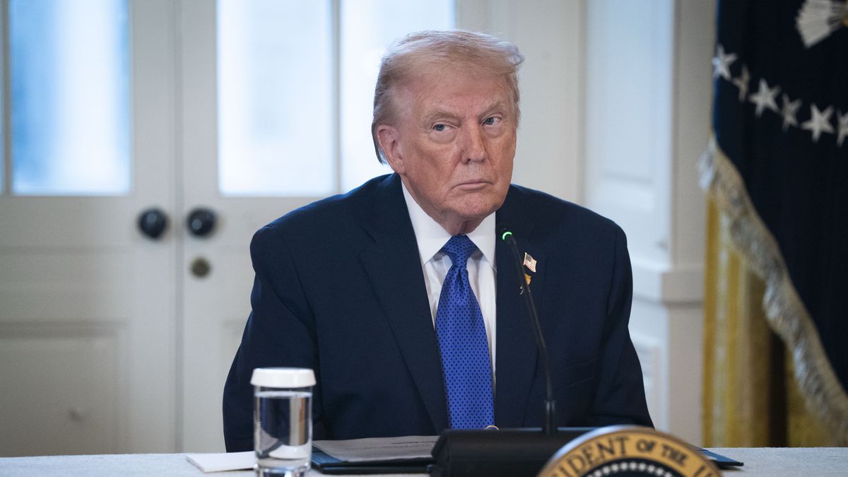 WASHINGTON,DC - JANUARY 9:U.S. President Donald Trump speaks during a meeting with oil and gas executives in the East Room of the White House on January 9, 2026 in Washington, DC. (Photo by Maxine Wallace/The Washington Post via Getty Images)