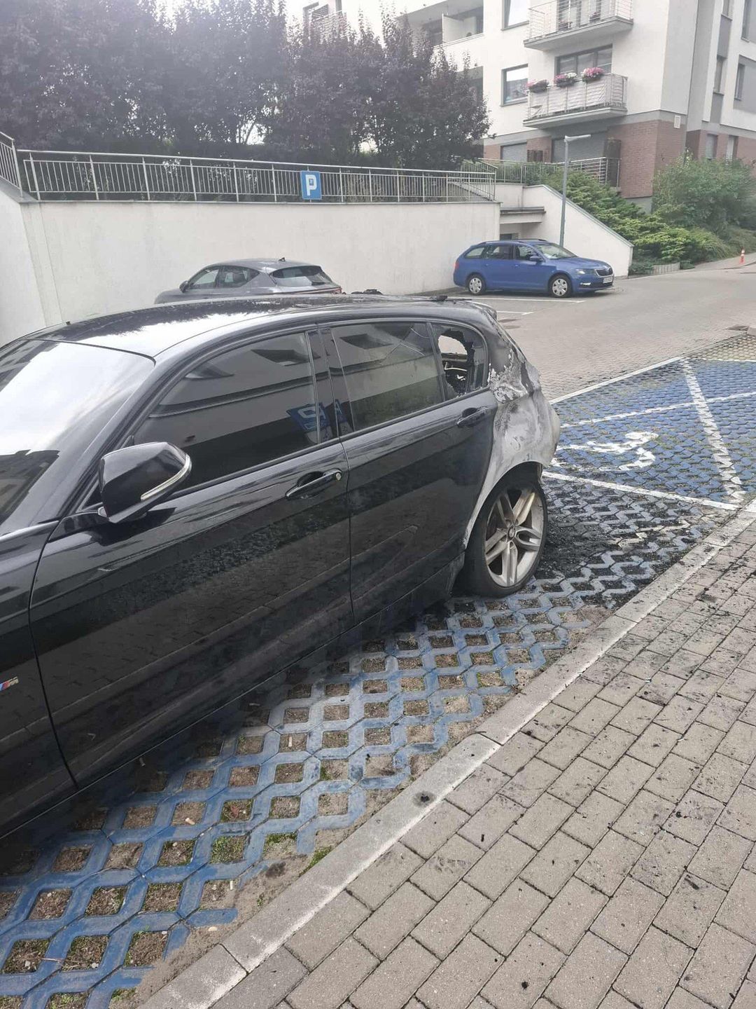 Pożar przy ul. Zaświat