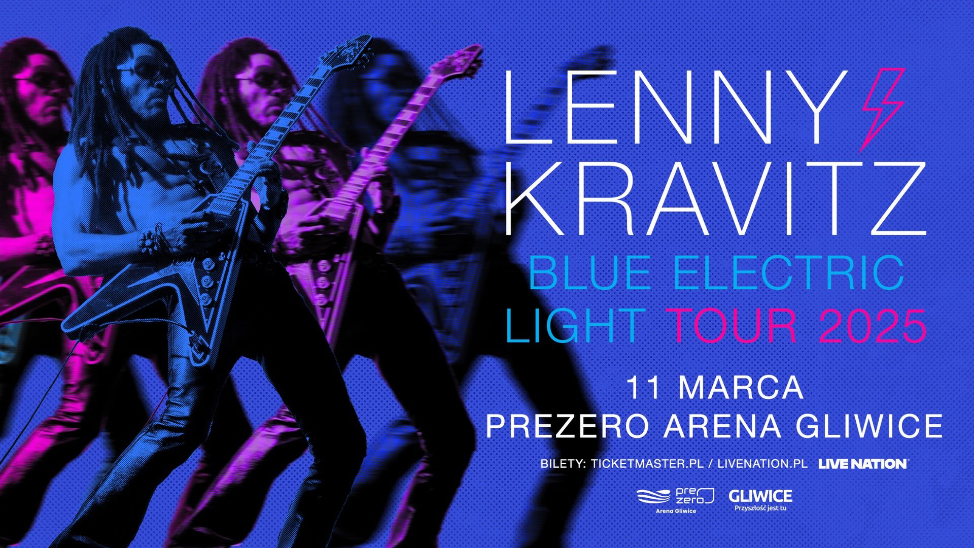 Lenny Kravitz wraca do Polski. Zagra koncert w Gliwicach