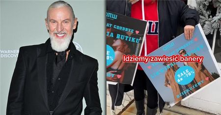 Znany projektant zamyka butiki. Trwa wyprzedaż. "To koniec?"