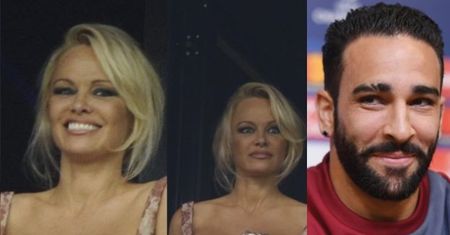 50-letnia Pamela Anderson kibicuje młodszemu o 18 lat kochankowi. Będzie nową WAG? (ZDJĘCIA)