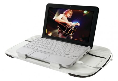 Logitech Speaker Lapdesk N550 - klima dla laptopa i masaż dla uszu
