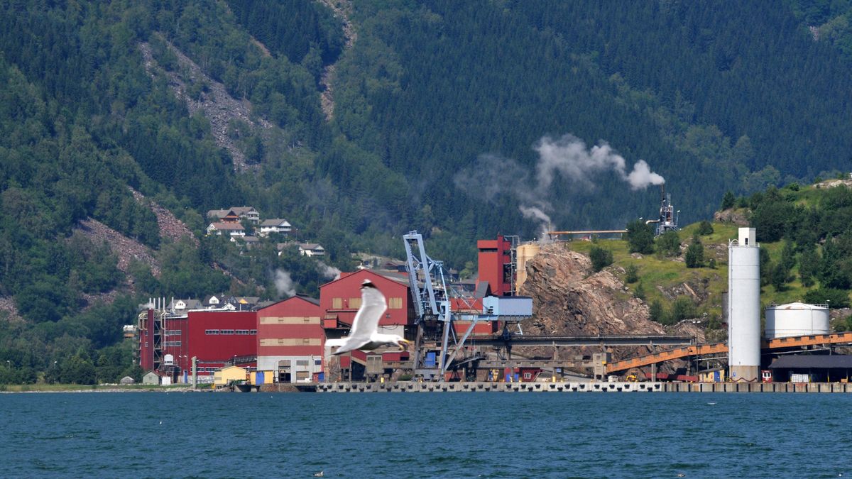 Huta cynku Boliden Odda AS w Norwegii 