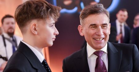 Pójdzie w ślady słynnego ojca? Stawia pierwsze kroki