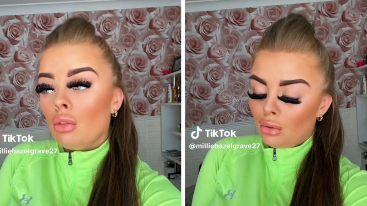 Na co dzień 21-latka nie rozstaje się z bronzerem i sztucznymi rzęsami