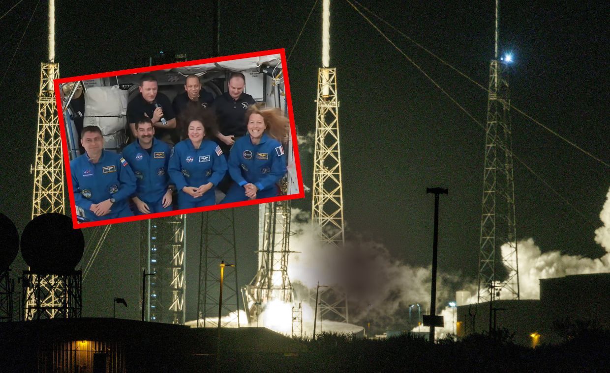 Crew Dragon dotarł na ISS. Nowa załoga na orbicie