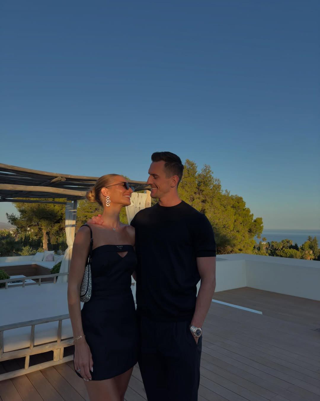 Agata Sieramska i Arek Milik
