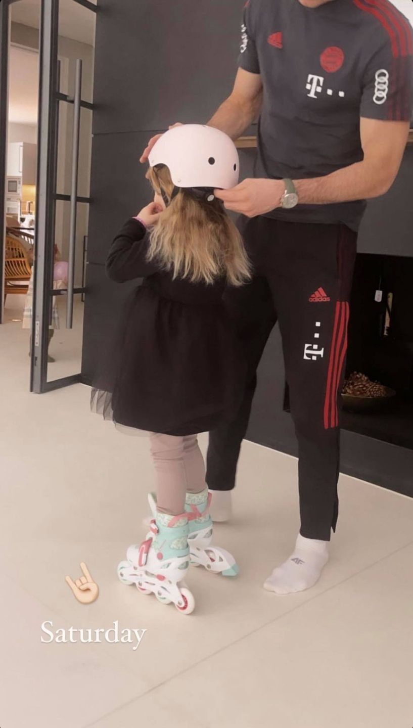 Klara Lewandowska na rolkach