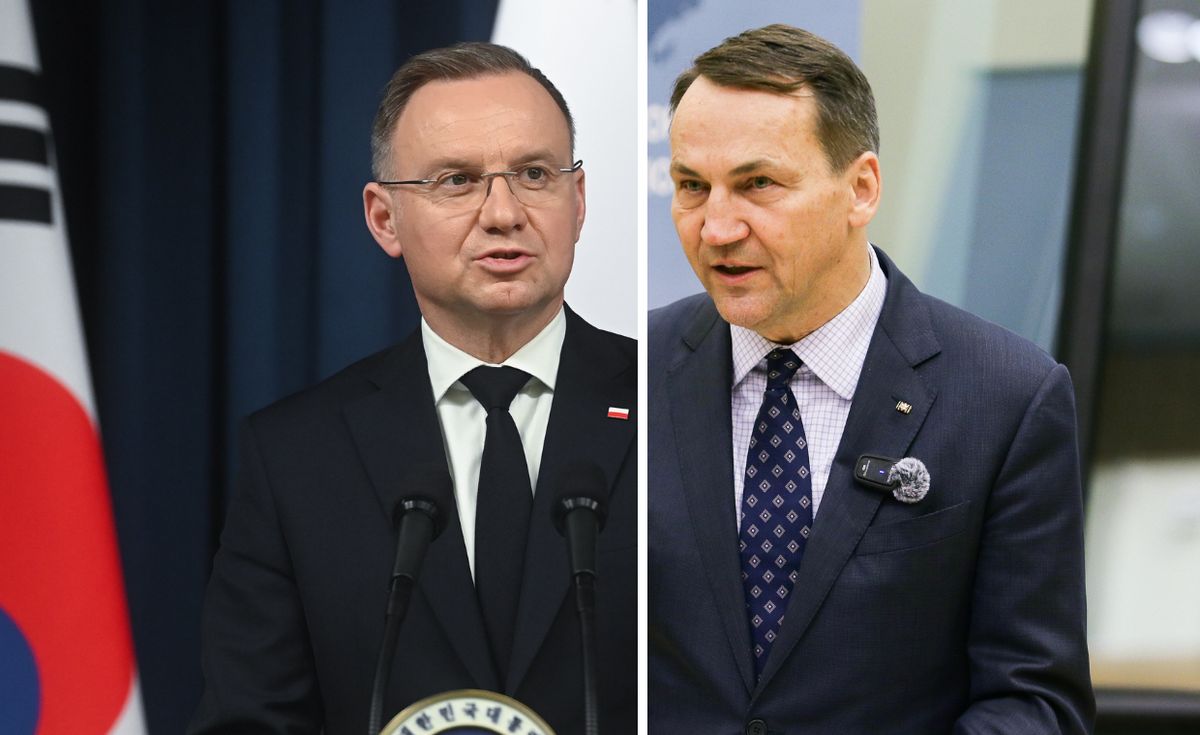 Andrzej Duda i Radosław Sikorski