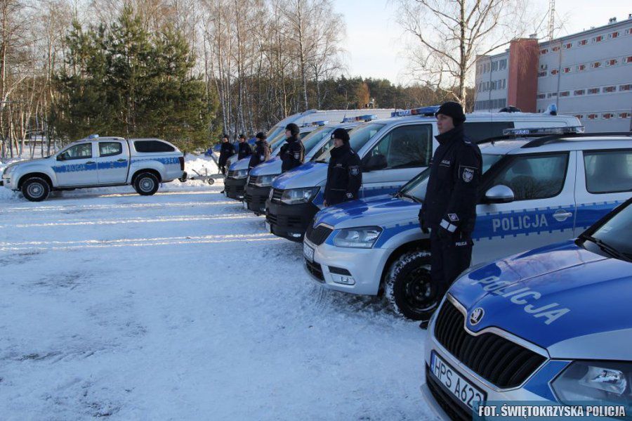 Nowe pojazdy dla świętokrzyskich policjantów