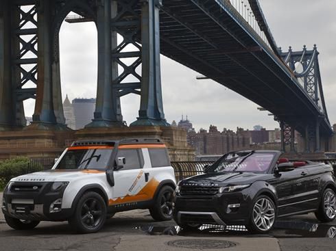 Land Rover DC100 Expedition Concept zmierza do Nowego Jorku [aktualizacja]