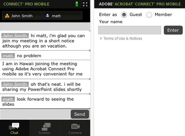 Adobe wypuszcza Connect Pro Mobile na iPhone’a 2