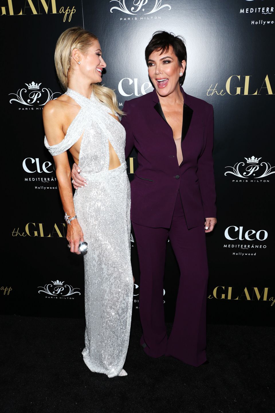 Kris Jenner i Paris Hilton