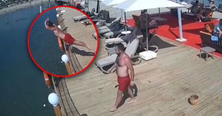 39-latek zginął po skoku do wody w Antalyi. Kamera hotelowa wszystko nagrała