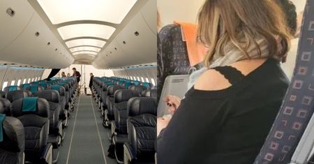 Pasażerka samolotu przez 3 godziny "znęcała się" nad podróżnikami. Co takiego zrobiła? (FOTO)