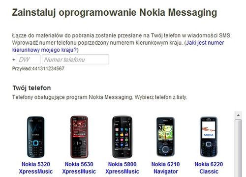 Nokia Messaging dla S60v5 w pełnej wersji 1