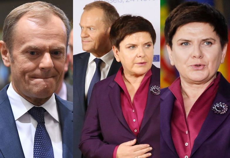 Donald Tusk i Beata Szydło na szczycie Partnerstwa Wschodniego w Brukseli