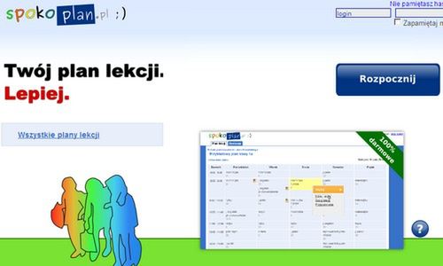 SpokoPlan.pl - plan lekcji online