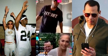 Jennifer Lopez komplementuje swojego byłego chłopaka podczas instagramowej relacji na żywo z obecnym...