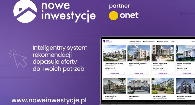 Noweinwestycje.pl – ruszył nowoczesny serwis z ogłoszeniami nieruchomości z rynku pierwotnego