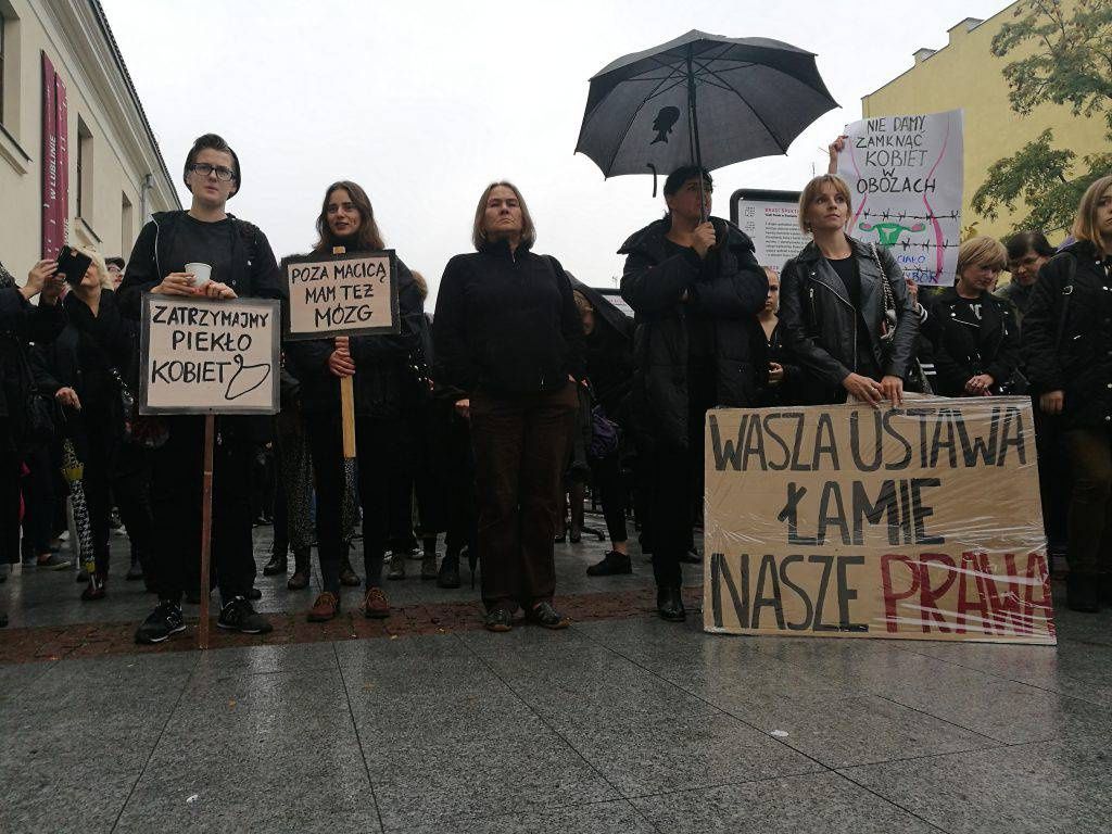 czarny protest lublin