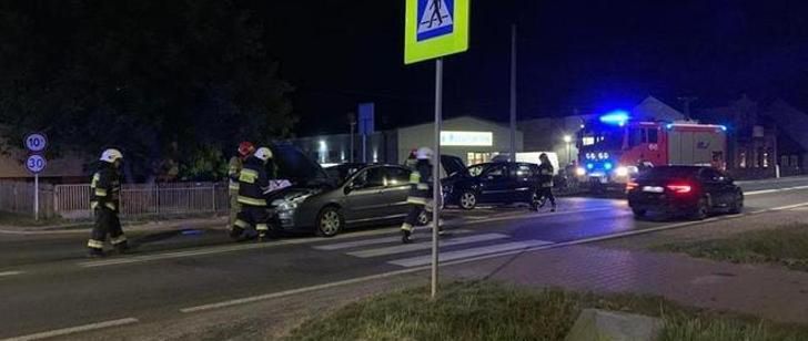 Wypadek na drodze DK 42