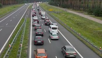 Potężny korek na A1. Ujawnili przyczynę