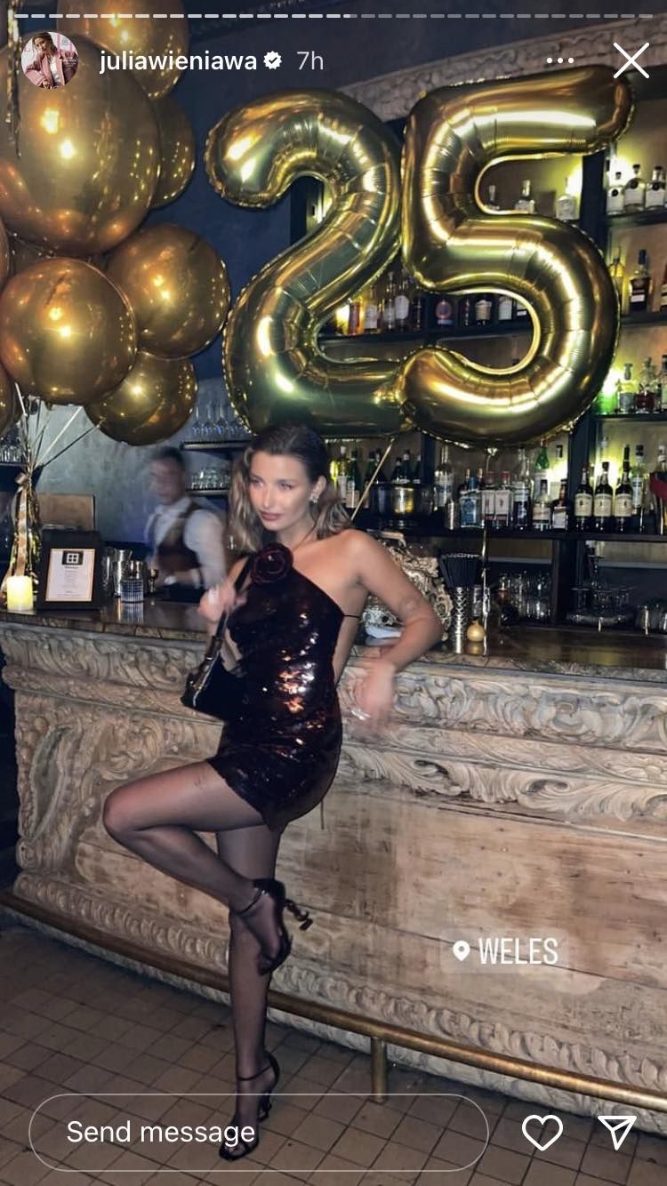 Julia Wieniawa świętowała 25. urodziny
