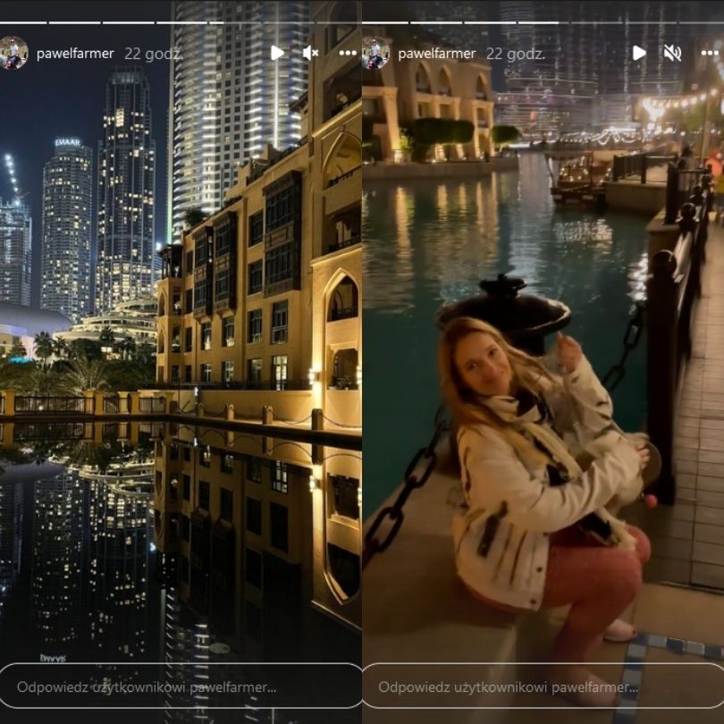 Marta Paszkin i Paweł Bodzianny polecieli do Dubaju