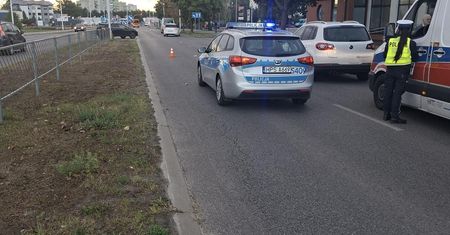 16-latek potrącony na przejściu dla pieszych
