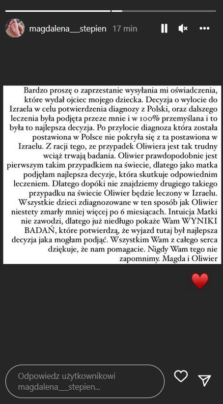 Magdalena Stępień ucina temat oświadczenia Jakuba Rzeźniczaka