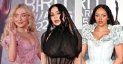 Tłum gwiazd na gali Brit Awards: Sabrina Carpenter niczym księżniczka, odważna Charli XCX, posągowa Jade Thirlwall