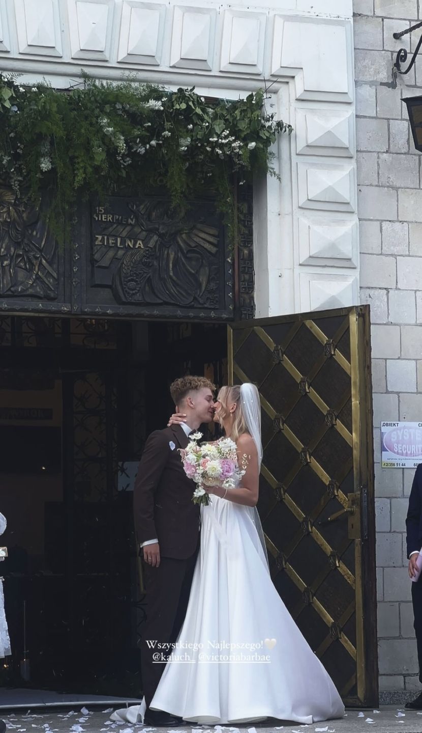 Tak wyglądał ślub Wiktorii Baranik i Kamila Kalucha