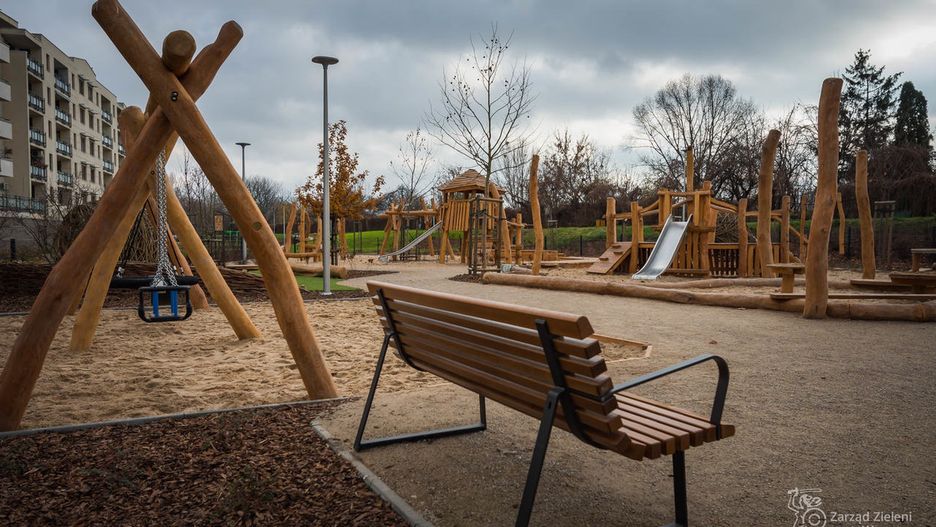 Warszawa. Skwer przy Kępnej został na nowo zagospodarowany