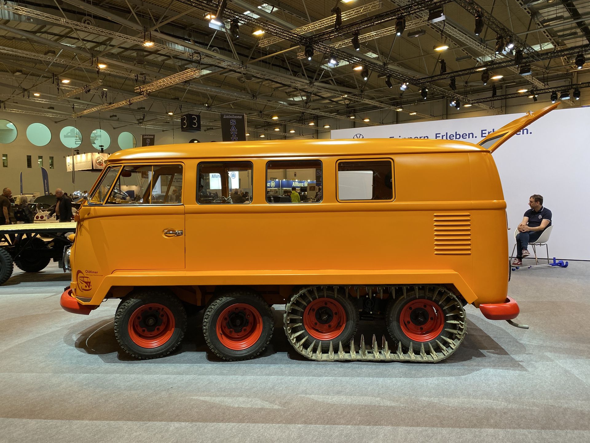 Volkswagen T1 KK Raupenfuchs (1962/68 r.), Techno-Classica Essen