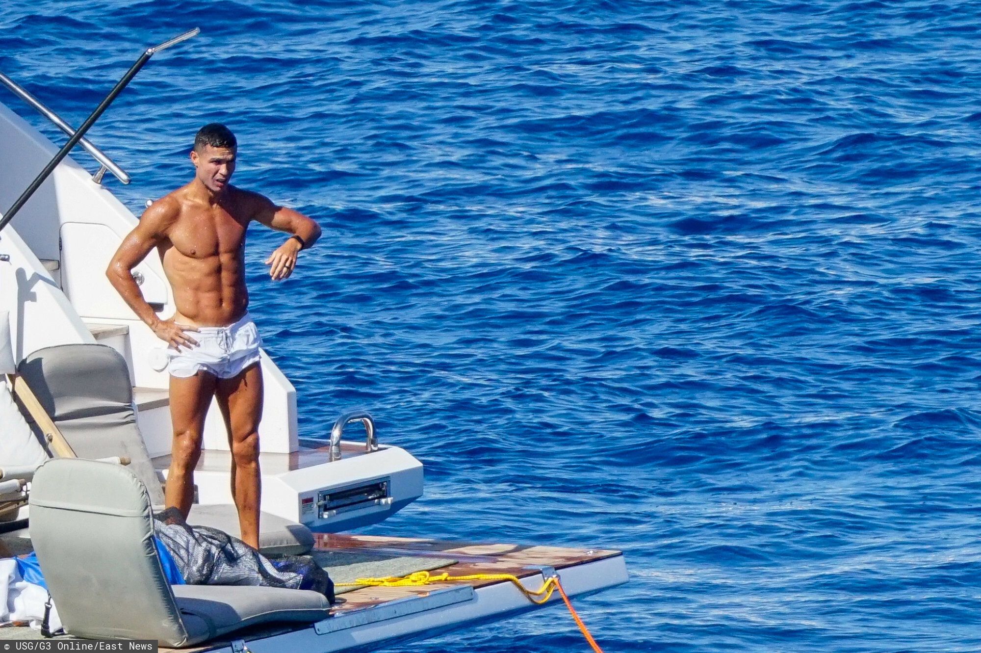 Cristiano Ronaldo i Georgina Rodriguez na jachcie
