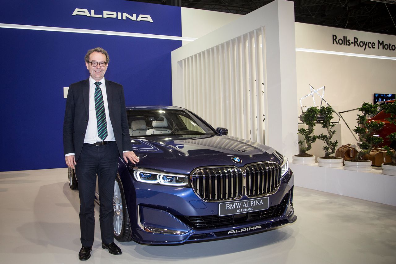 Erik Ploss i Alpina B7 (2019) (fot. Mateusz Żuchowski)