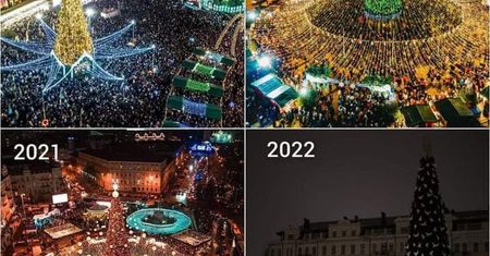Te zdjęcia mówią wszystko. Tak wyglądają święta w Ukrainie