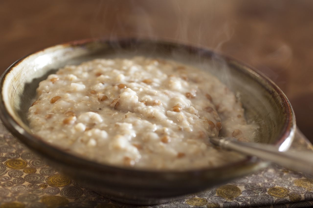 Eat as often as possible, oatmeal has amazing properties.