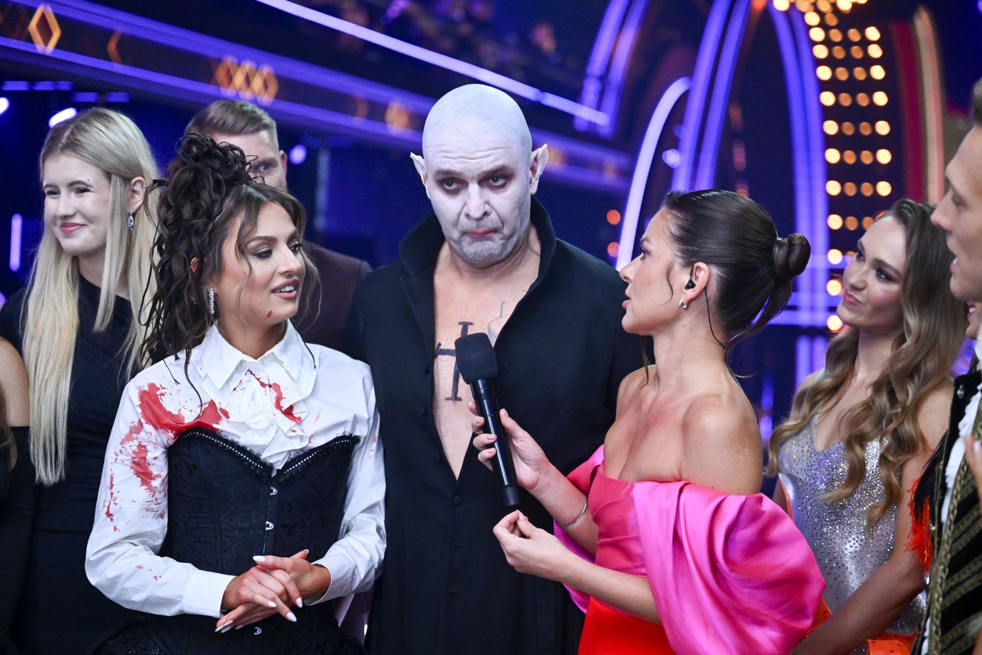 Izabela Skierska i Tomasz Karolak