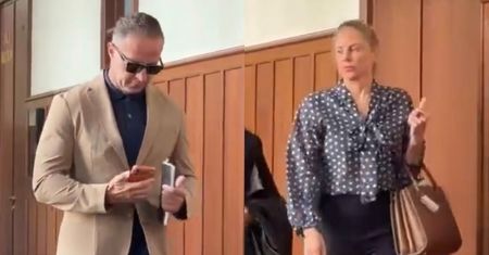 TYLKO NA PUDELKU: Magda Modra i Marek Krupski spotkali się na rozprawie rozwodowej. "Udawał, że jej nie widzi, nie zamienili ze sobą słowa" [RELACJA]
