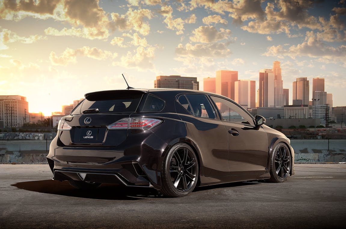 Five Axis Lexus CT 200h - japoński lowrider na SEMA