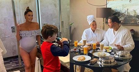 Oczekująca na poród Małgorzata Rozenek cieszy się "OSTATNIMI spokojnymi chwilami" w luksusowym hotelu (ZDJĘCIA)